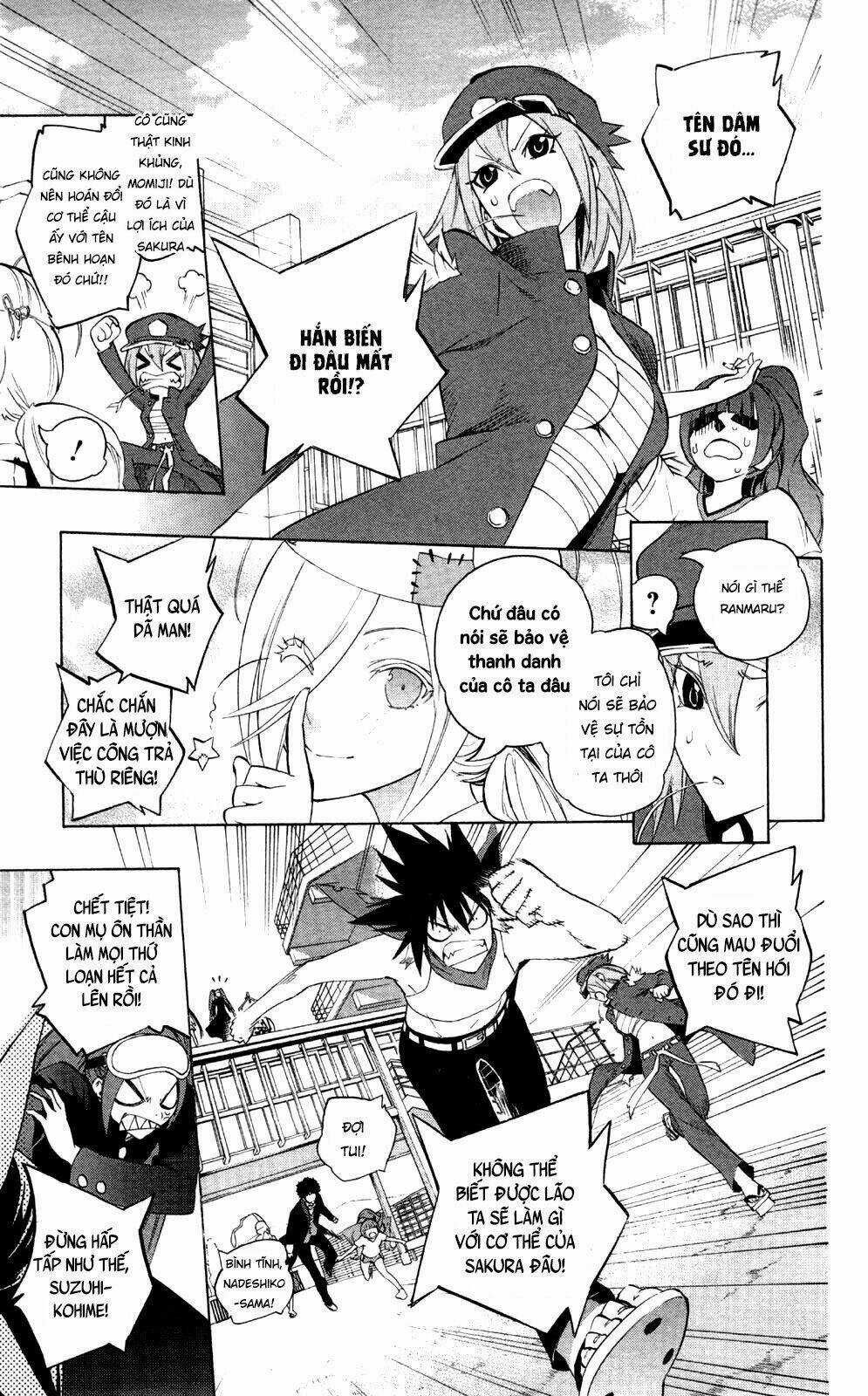Binbougami Ga Chapter 48 trang 9