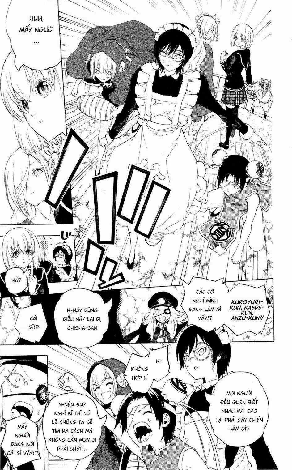 Binbougami Ga Chapter 63 trang 9