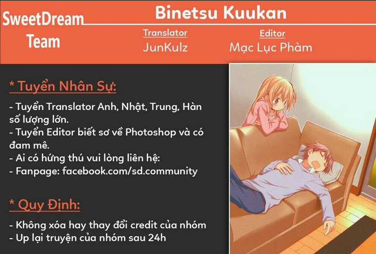 Binetsu Kuukan Chapter 7 trang 18