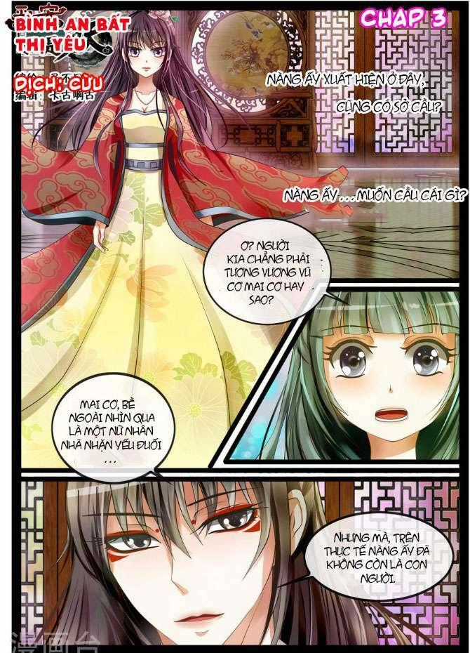 Bình An Bất Thị Yêu Chapter 3 trang 0