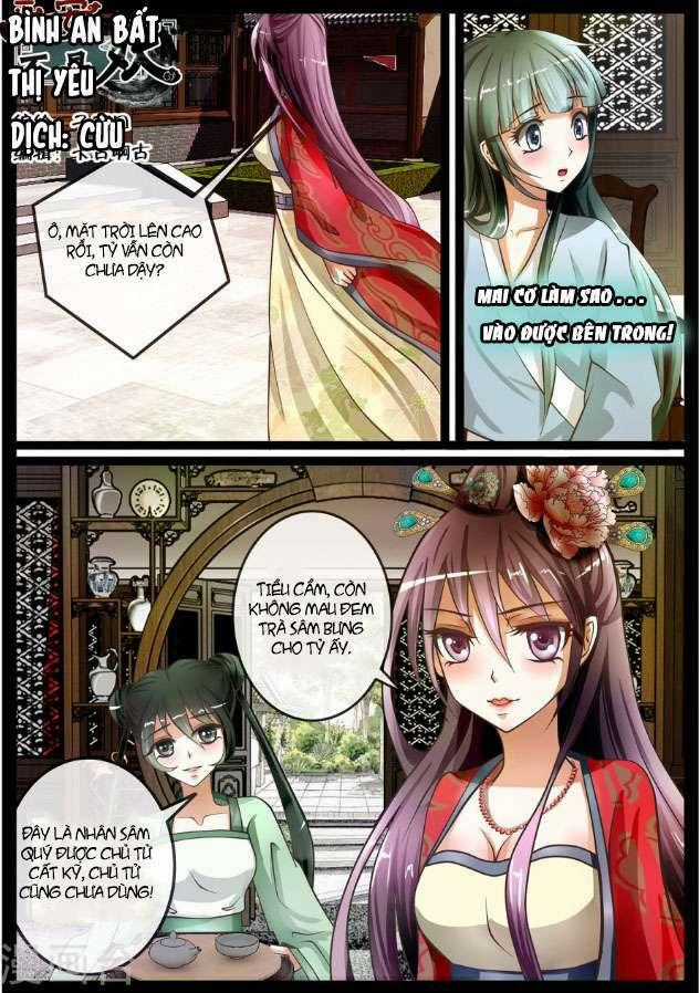 Bình An Bất Thị Yêu Chapter 6 trang 0