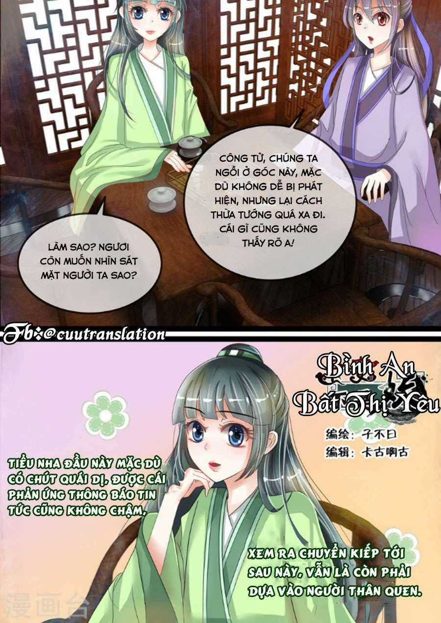 Bình An Bất Thị Yêu Chapter 8 trang 0