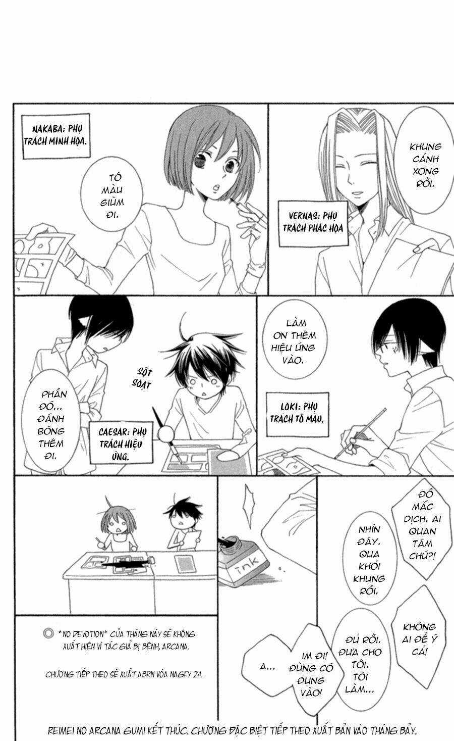 Bình Minh Arcana Chapter 40.5 trang 21