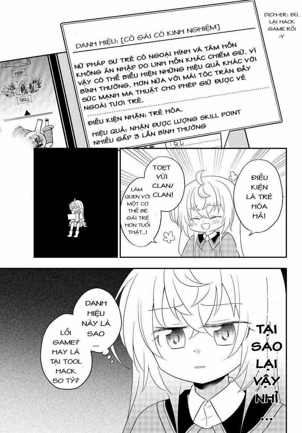 Bishoujo Ni Natta Kedo, Netoge Haijin Yattemasu Chapter 3 trang 9