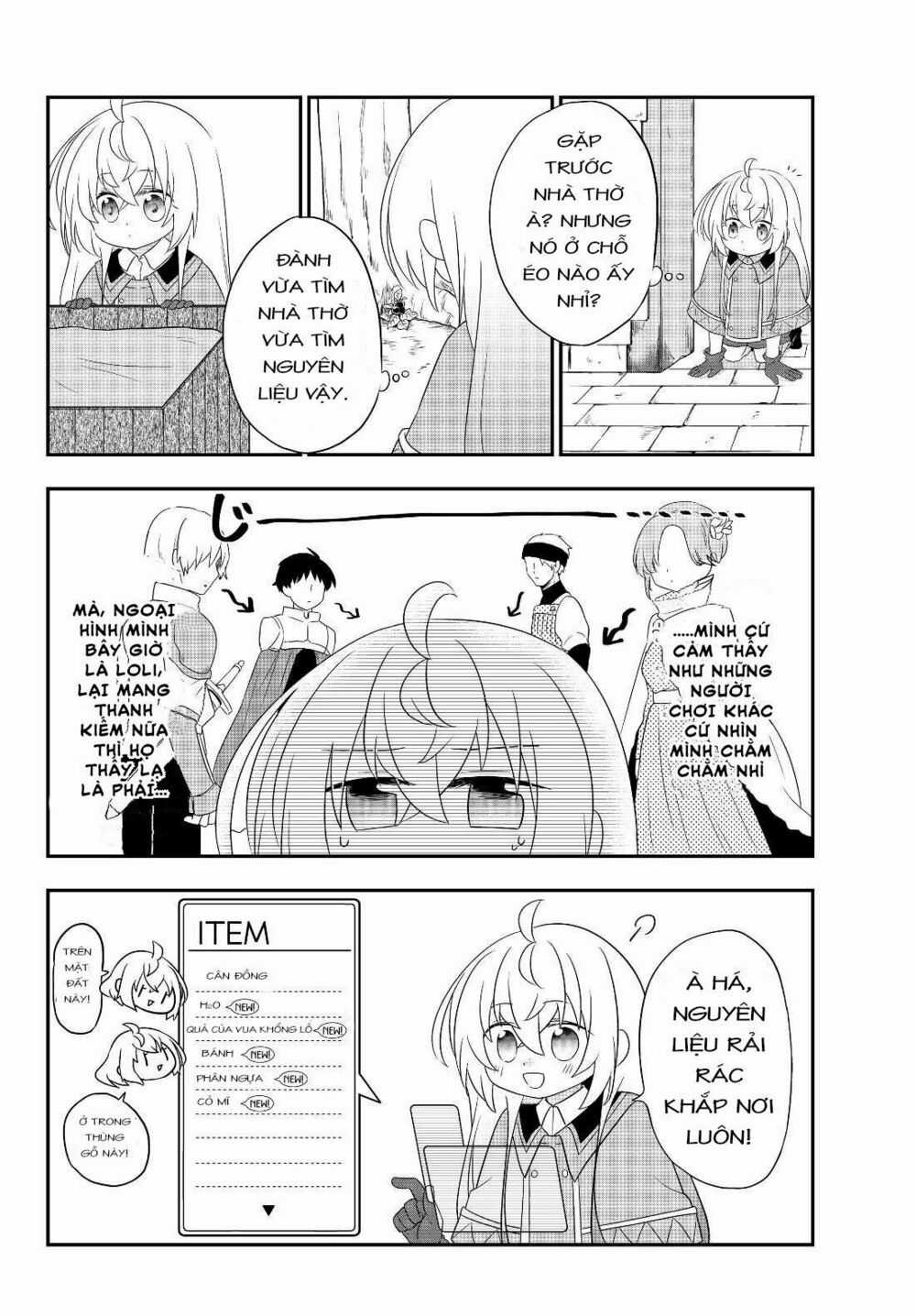 Bishoujo Ni Natta Kedo, Netoge Haijin Yattemasu Chapter 4.1 trang 4
