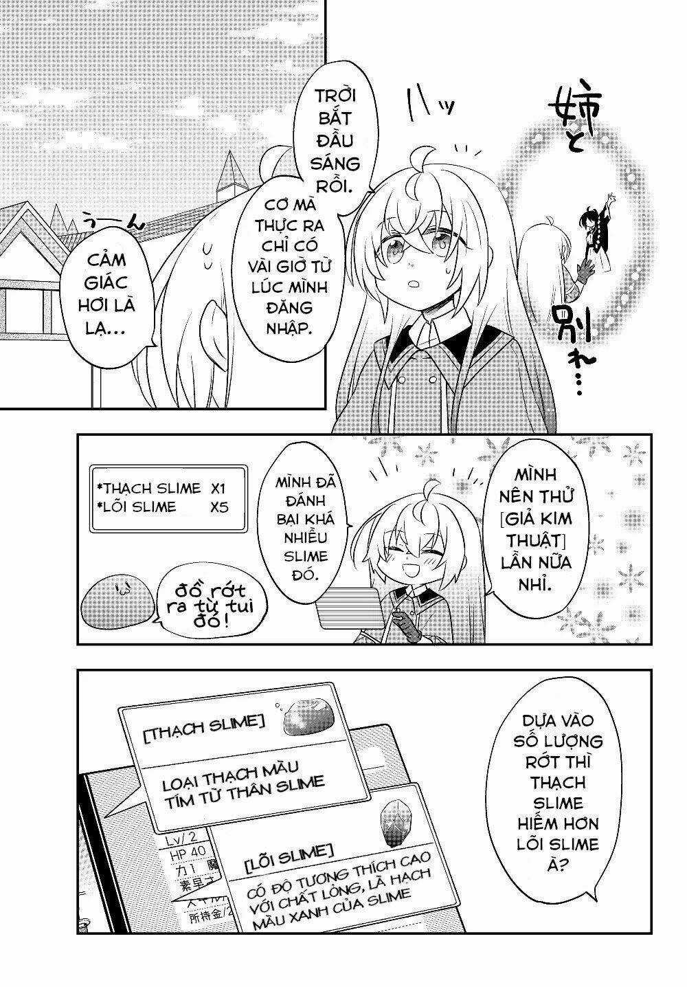 Bishoujo Ni Natta Kedo, Netoge Haijin Yattemasu Chapter 6.1 trang 7