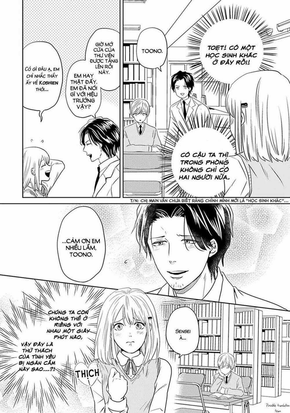 Bít Cửa, Khỏi Yêu Chapter 4 trang 17