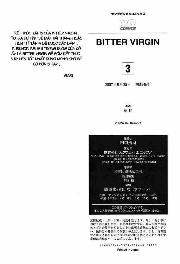 Bitter Virgin Chapter 24 trang 30