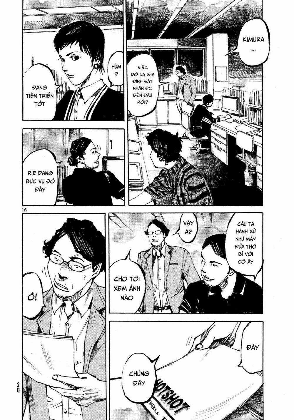 Black-Box | Tay Đấm Hắc Ám Chapter 1 trang 15