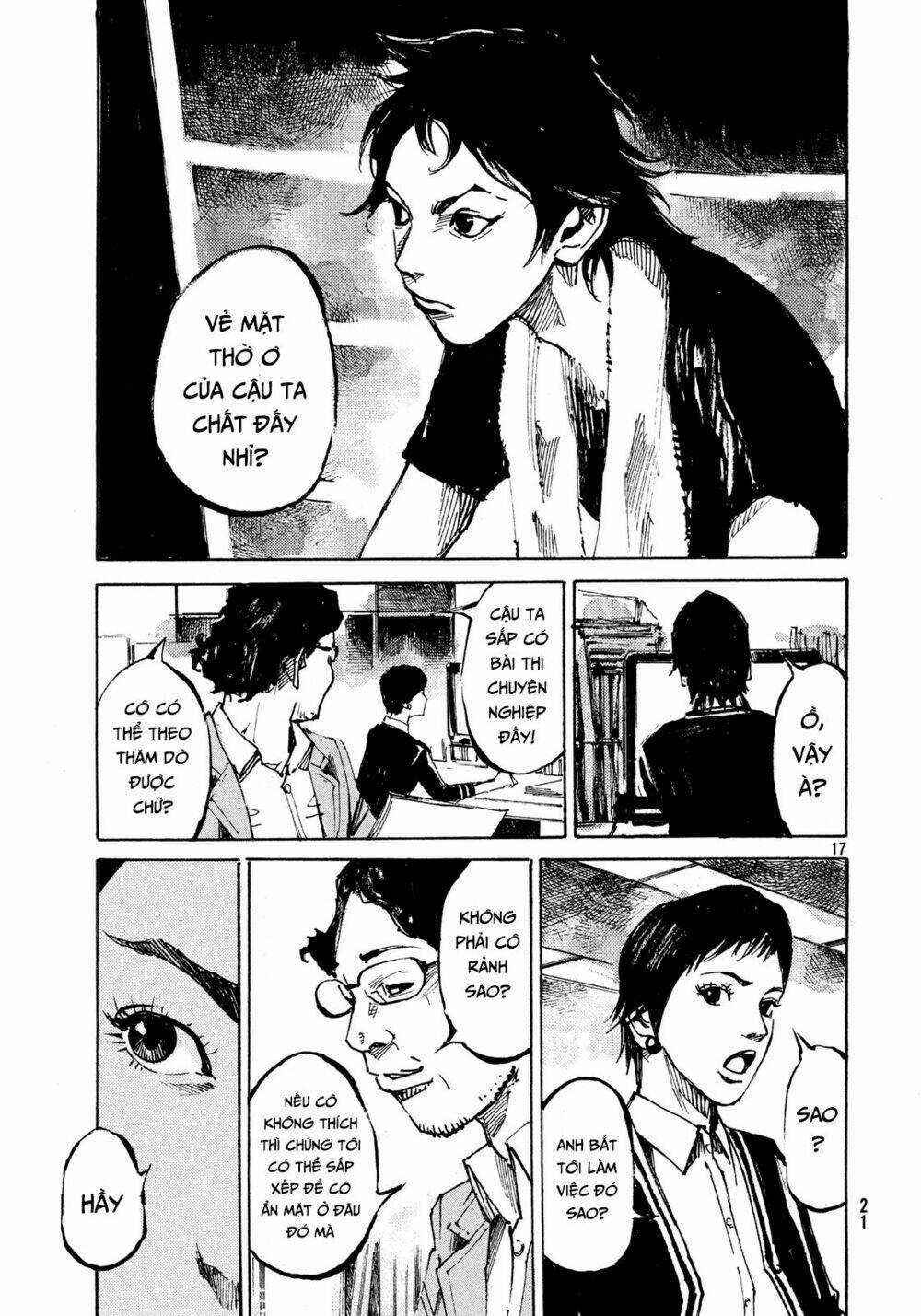 Black-Box | Tay Đấm Hắc Ám Chapter 1 trang 16