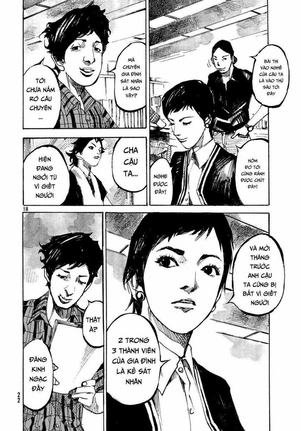 Black-Box | Tay Đấm Hắc Ám Chapter 1 trang 17