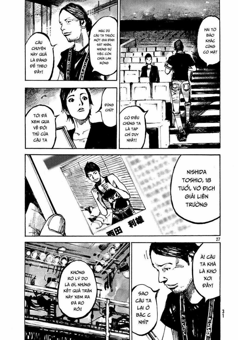 Black-Box | Tay Đấm Hắc Ám Chapter 1 trang 24