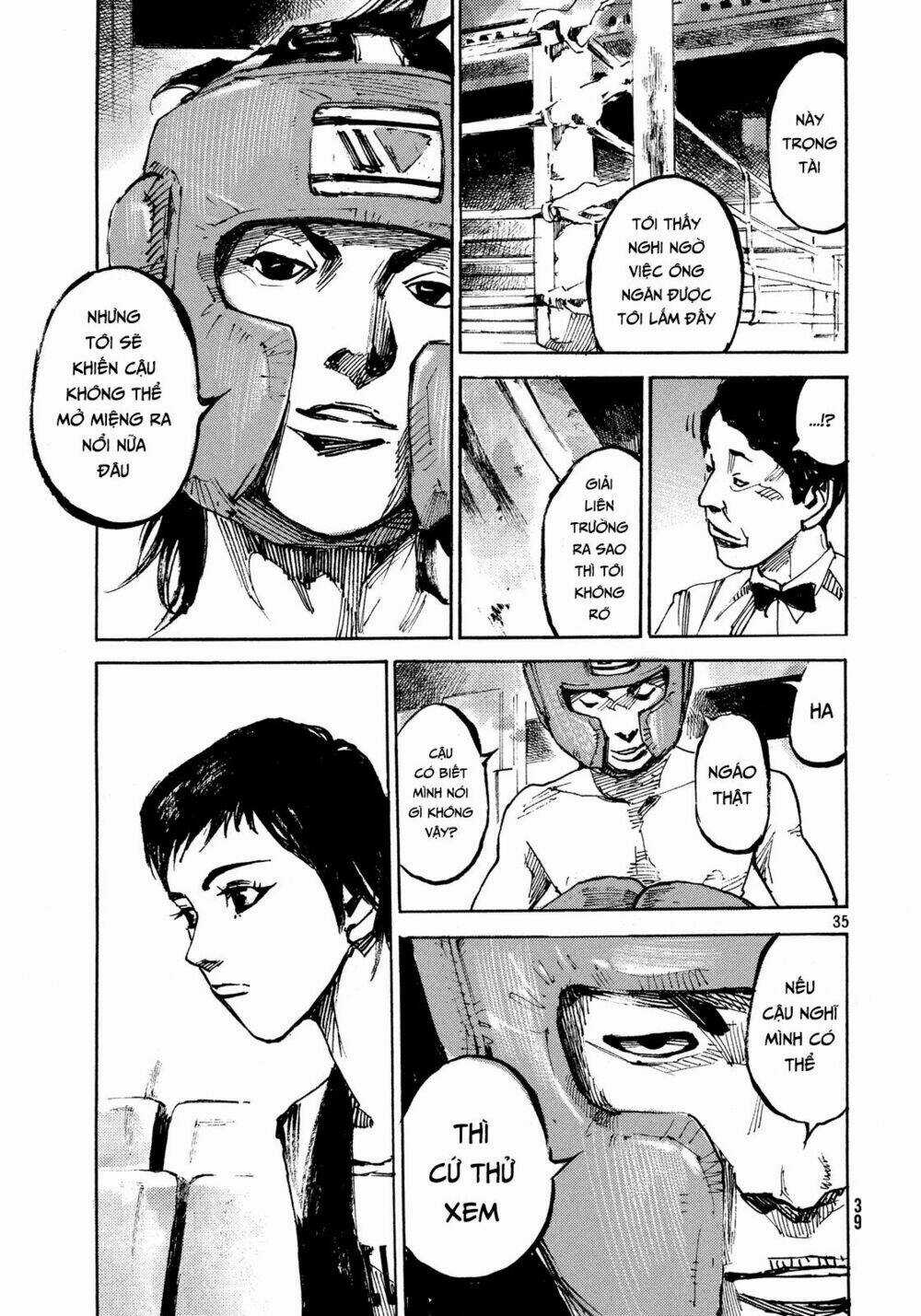 Black-Box | Tay Đấm Hắc Ám Chapter 1 trang 32