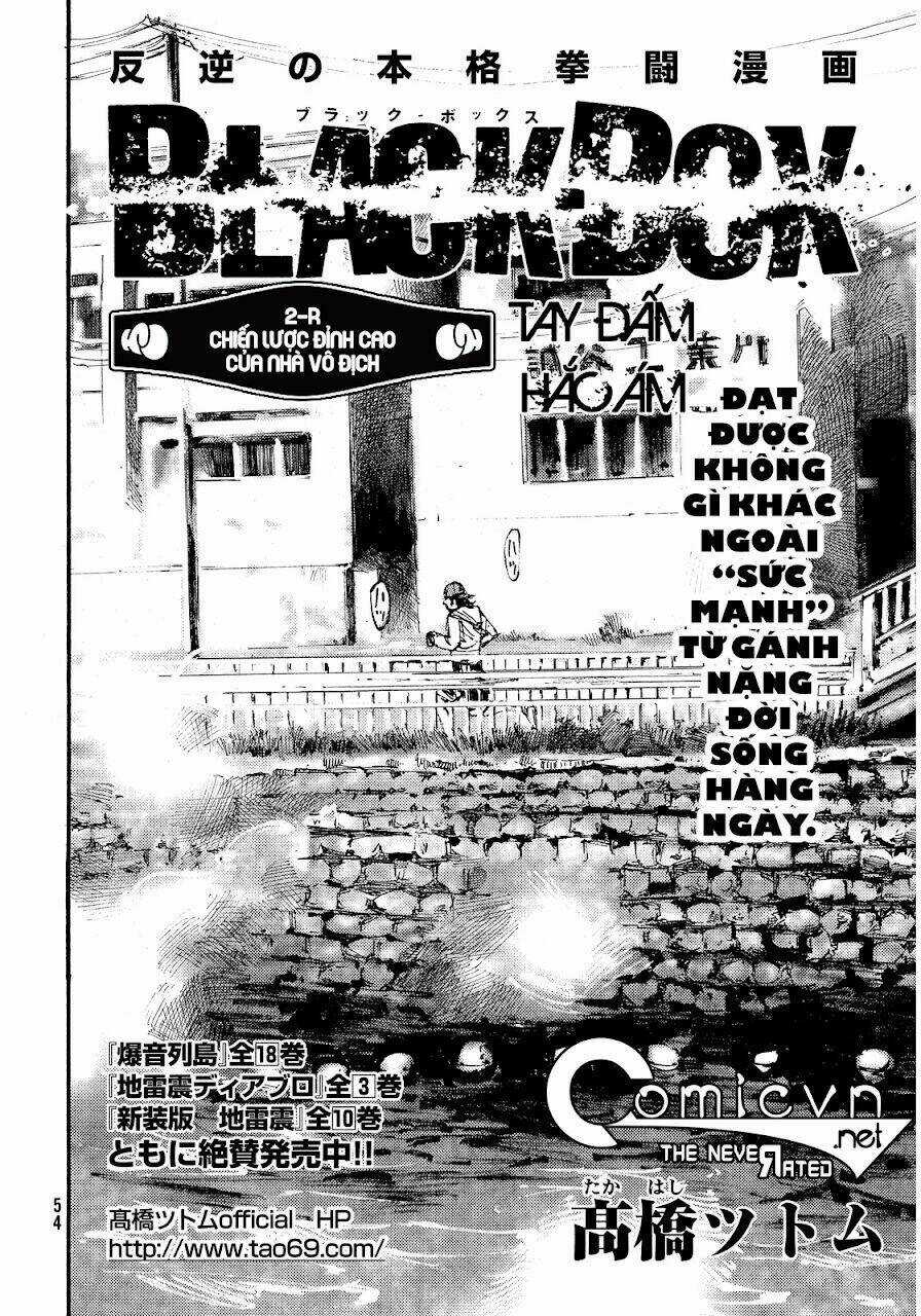 Black-Box | Tay Đấm Hắc Ám Chapter 2 trang 2
