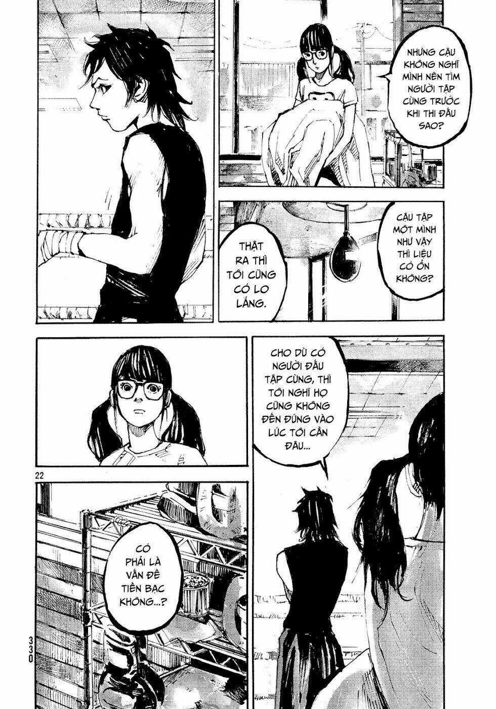 Black-Box | Tay Đấm Hắc Ám Chapter 3 trang 22