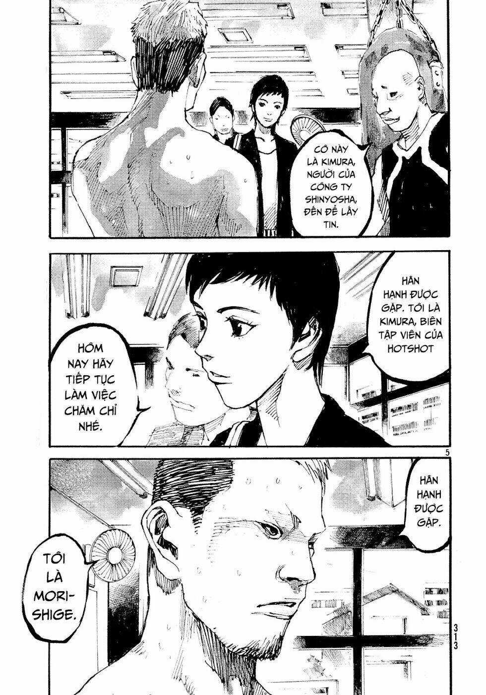Black-Box | Tay Đấm Hắc Ám Chapter 3 trang 5