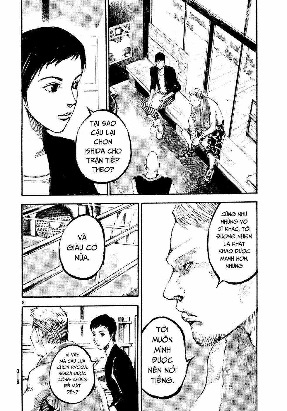 Black-Box | Tay Đấm Hắc Ám Chapter 3 trang 8