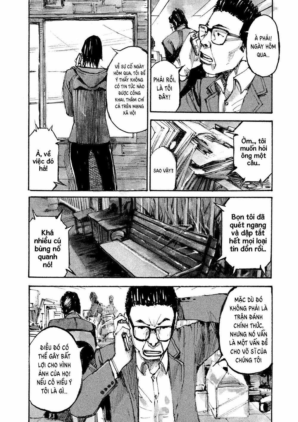 Black-Box | Tay Đấm Hắc Ám Chapter 8 trang 16