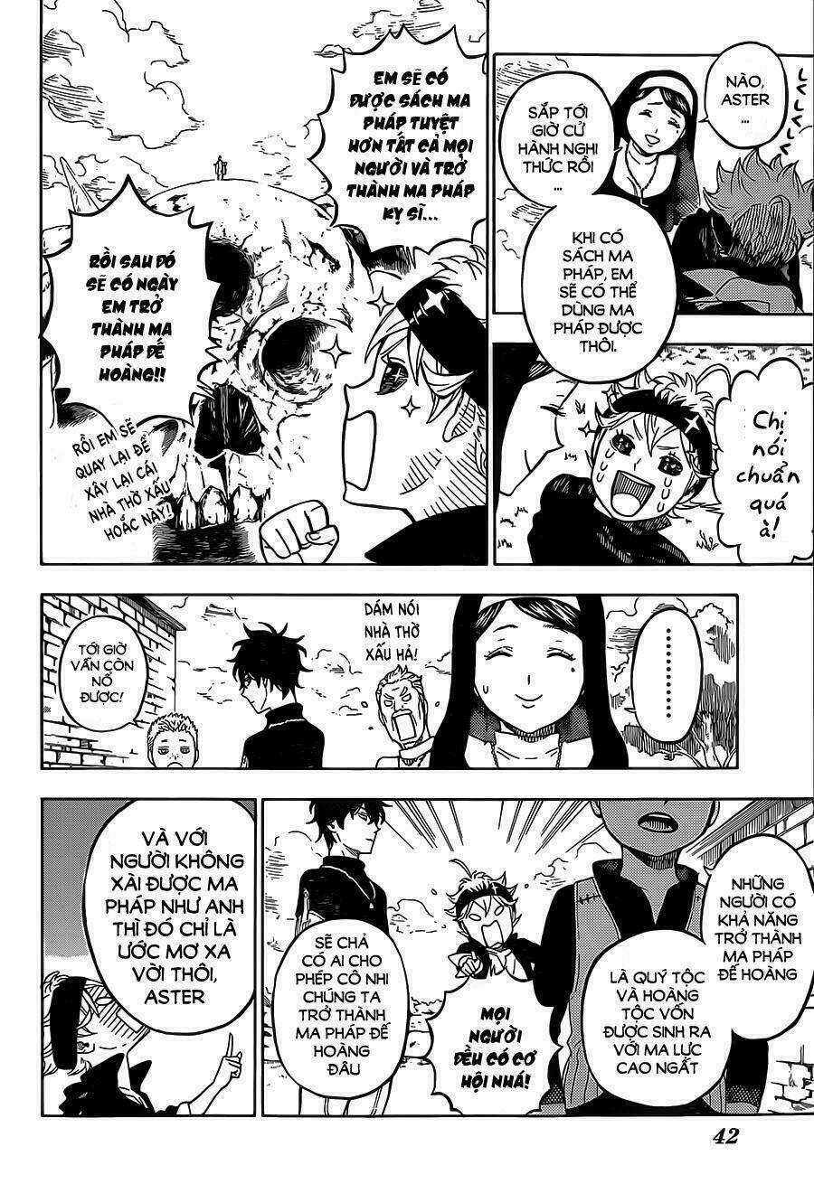 Black Clover - Pháp Sư Không Phép Thuật Chapter 1 trang 14