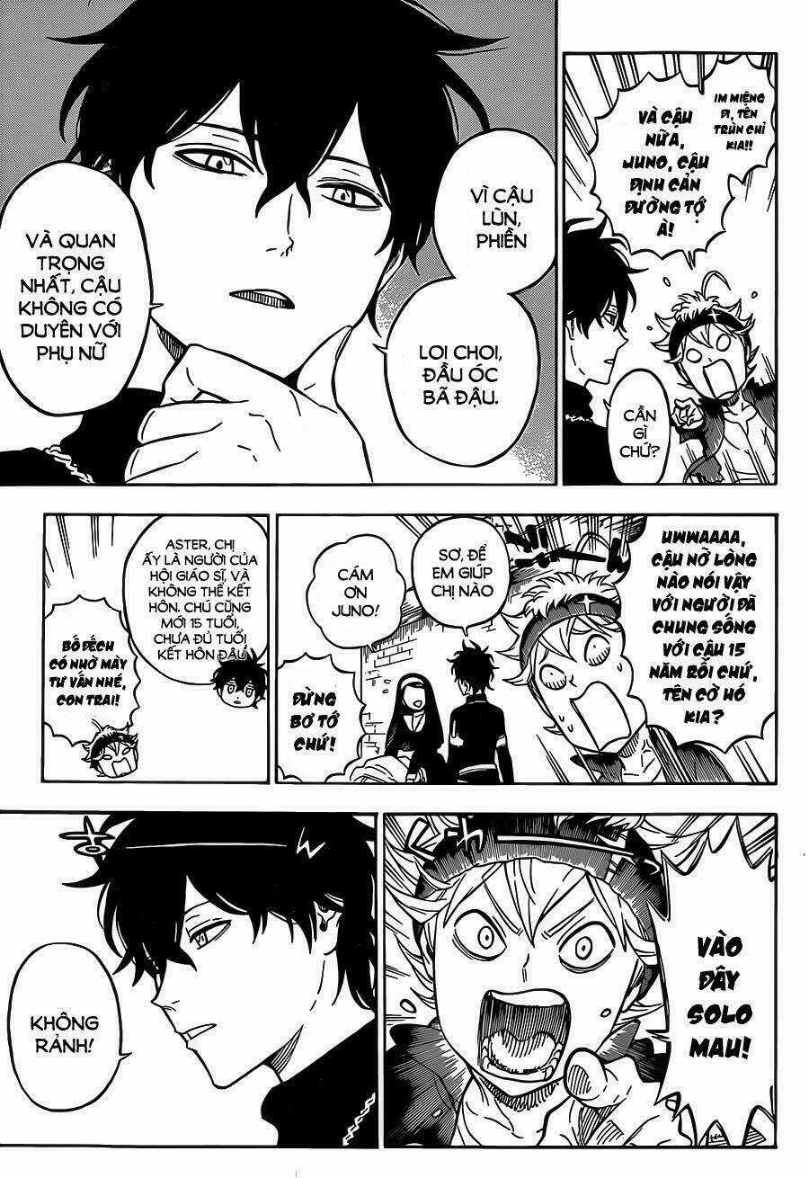 Black Clover - Pháp Sư Không Phép Thuật Chapter 1 trang 9