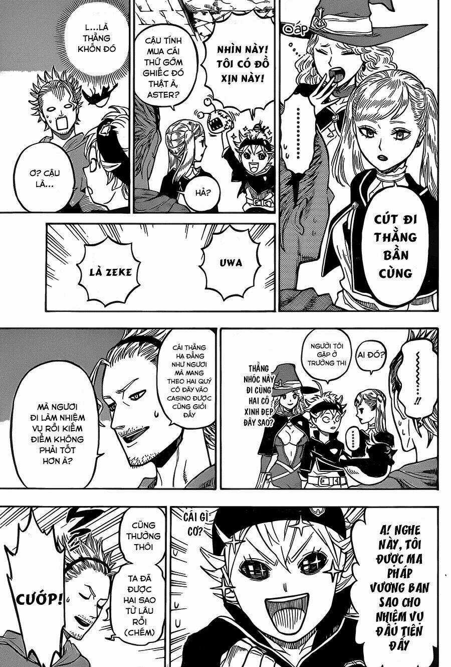 Black Clover - Pháp Sư Không Phép Thuật Chapter 10 trang 9