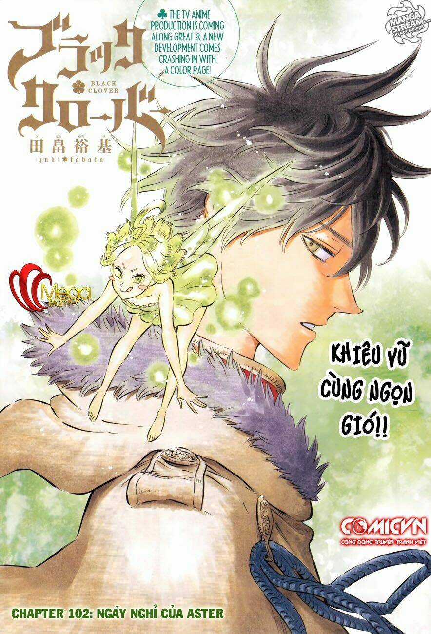 Black Clover - Pháp Sư Không Phép Thuật Chapter 102 trang 0