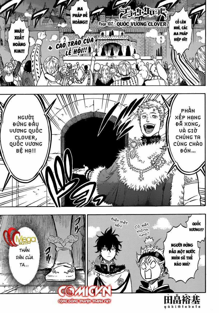 Black Clover - Pháp Sư Không Phép Thuật Chapter 107 trang 0