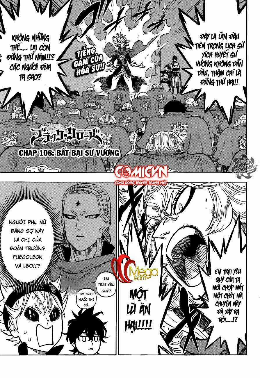 Black Clover - Pháp Sư Không Phép Thuật Chapter 108 trang 0