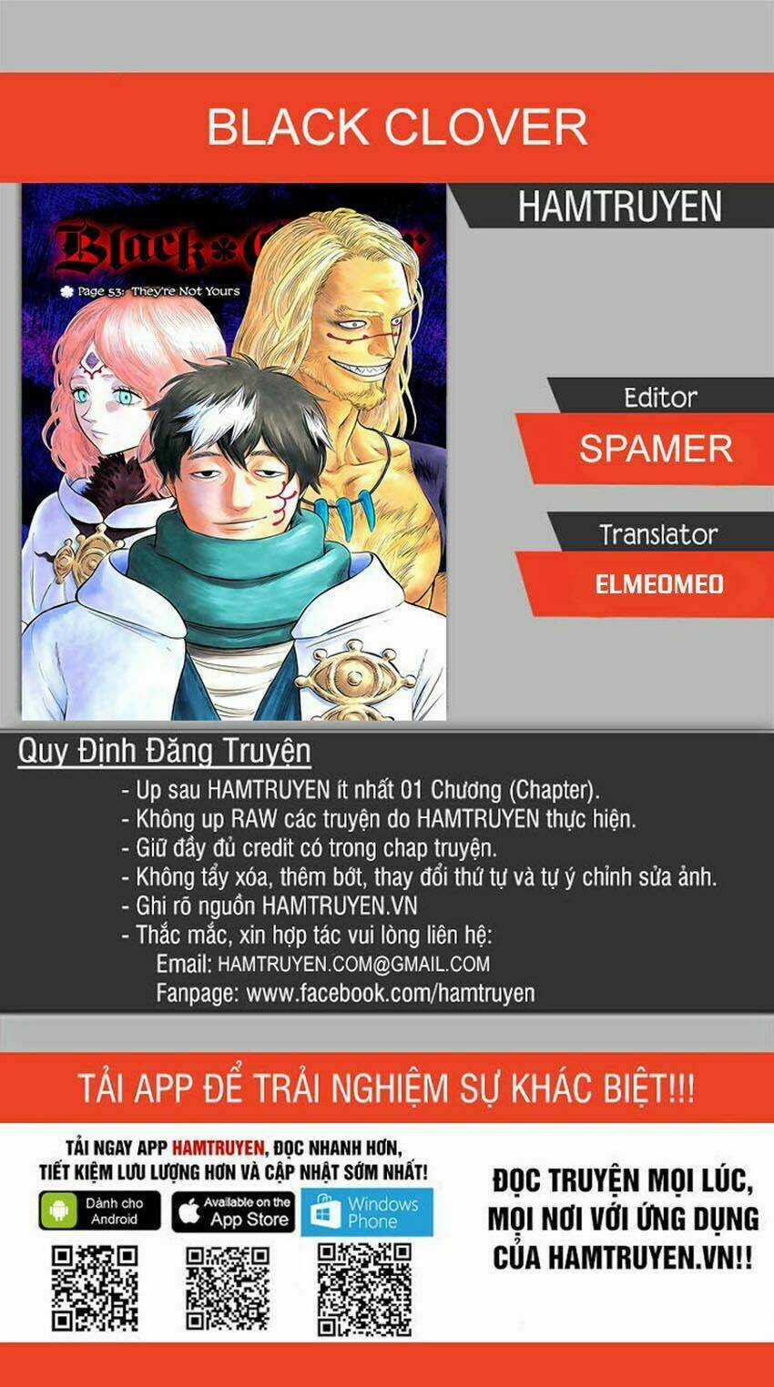 Black Clover - Pháp Sư Không Phép Thuật Chapter 111 trang 0