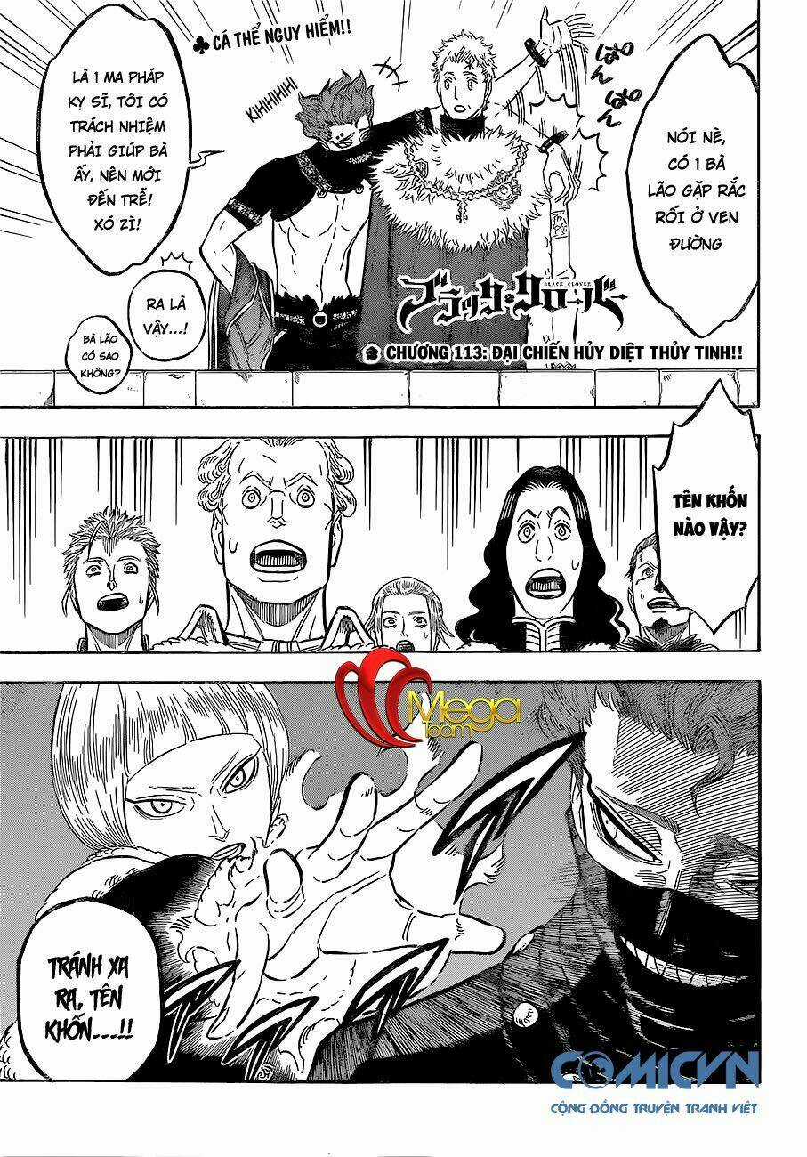 Black Clover - Pháp Sư Không Phép Thuật Chapter 113 trang 0