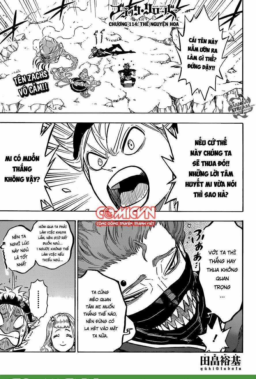Black Clover - Pháp Sư Không Phép Thuật Chapter 114 trang 0
