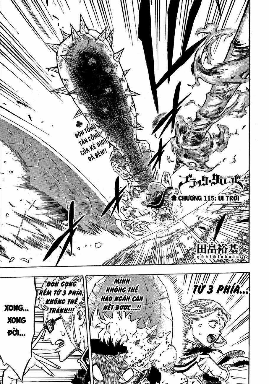 Black Clover - Pháp Sư Không Phép Thuật Chapter 115 trang 0