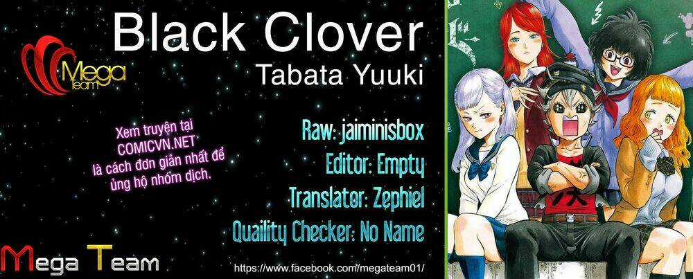 Black Clover - Pháp Sư Không Phép Thuật Chapter 118 trang 0