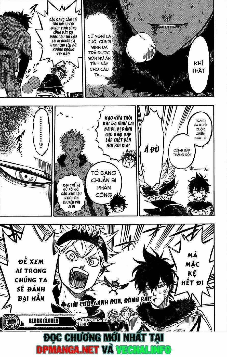 Black Clover - Pháp Sư Không Phép Thuật Chapter 16 trang 16