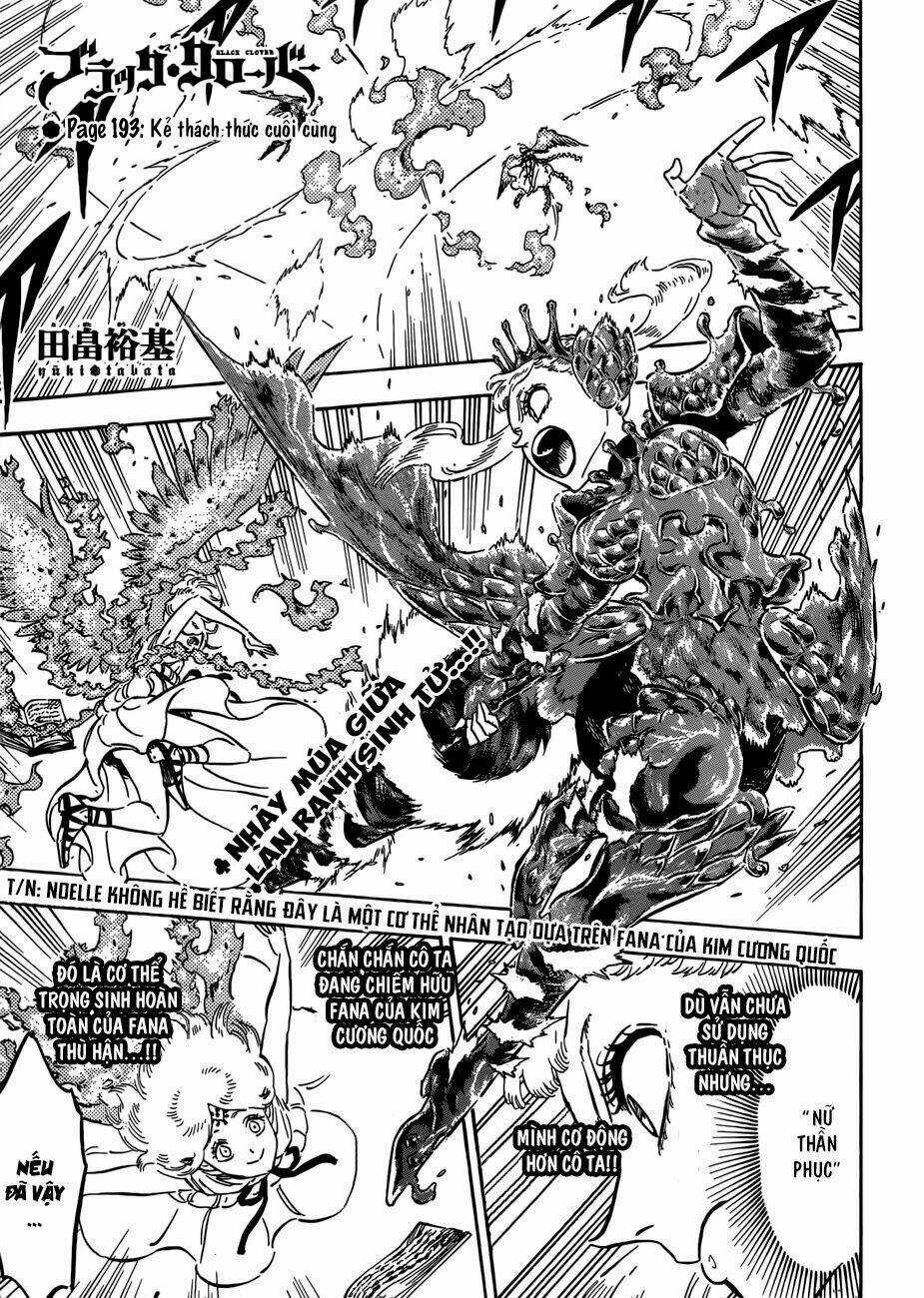 Black Clover - Pháp Sư Không Phép Thuật Chapter 193 trang 1