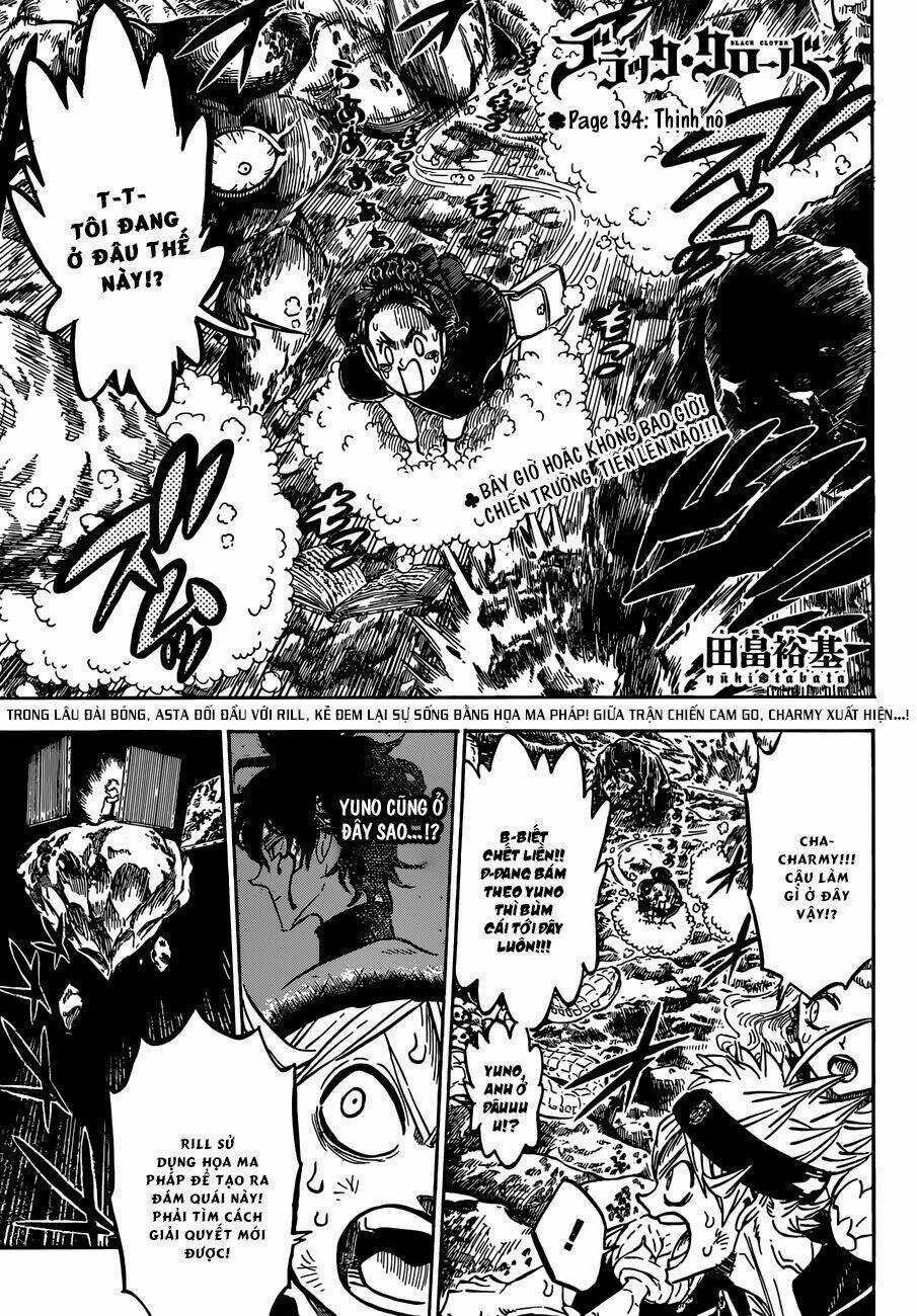 Black Clover - Pháp Sư Không Phép Thuật Chapter 194 trang 1
