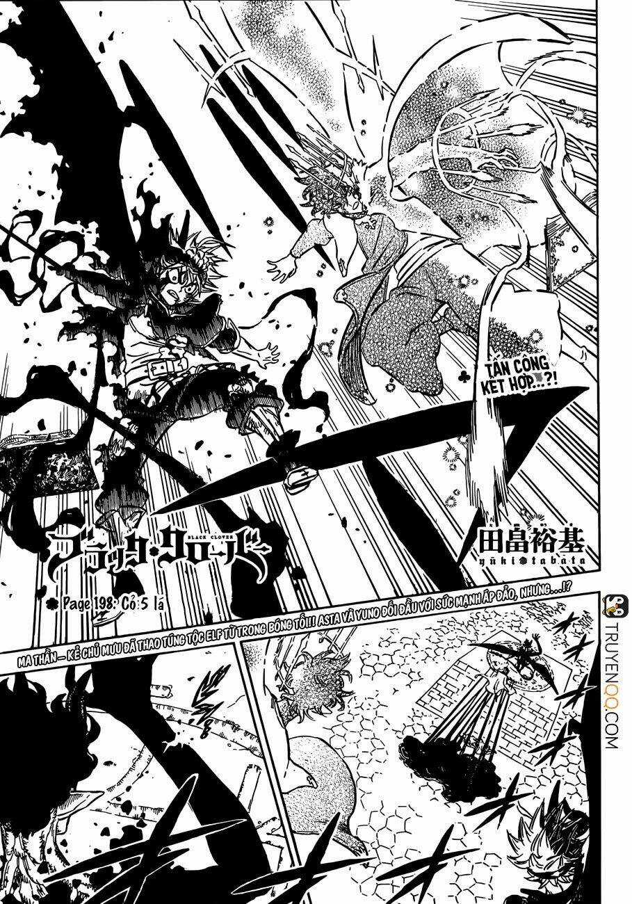 Black Clover - Pháp Sư Không Phép Thuật Chapter 198 trang 1