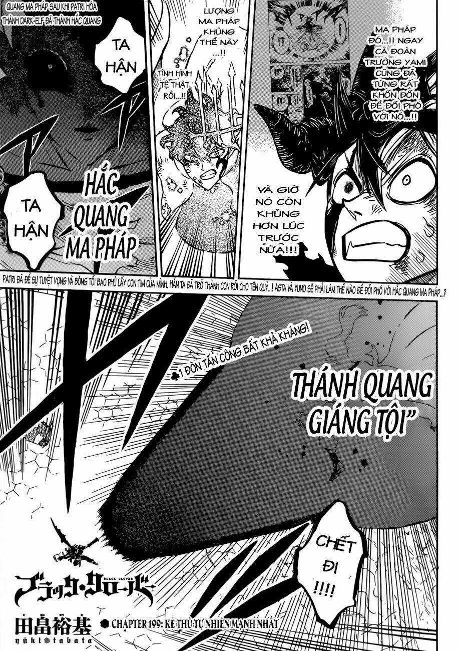 Black Clover - Pháp Sư Không Phép Thuật Chapter 199 trang 1