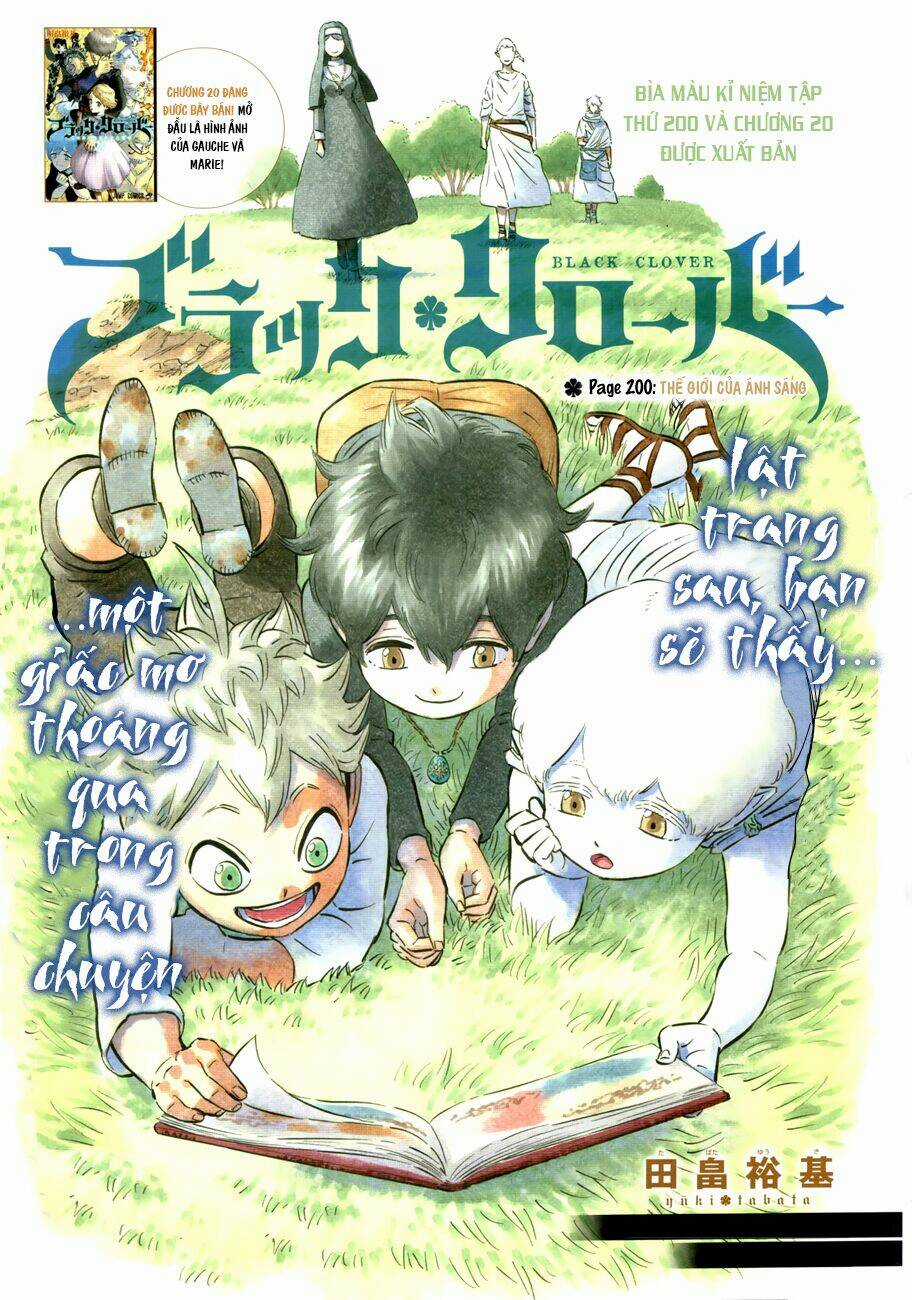 Black Clover - Pháp Sư Không Phép Thuật Chapter 200 trang 1