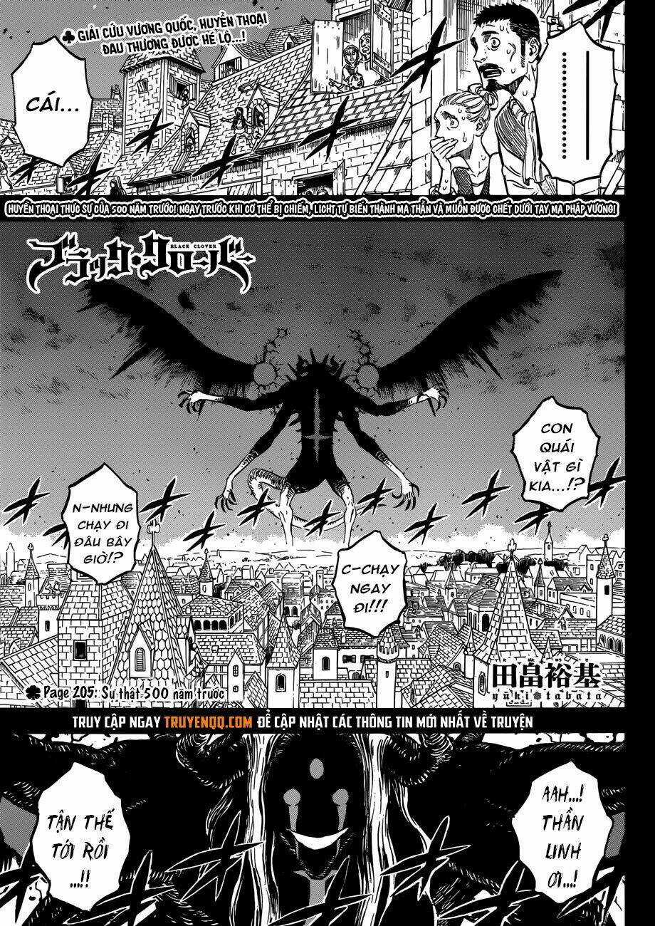 Black Clover - Pháp Sư Không Phép Thuật Chapter 205 trang 1