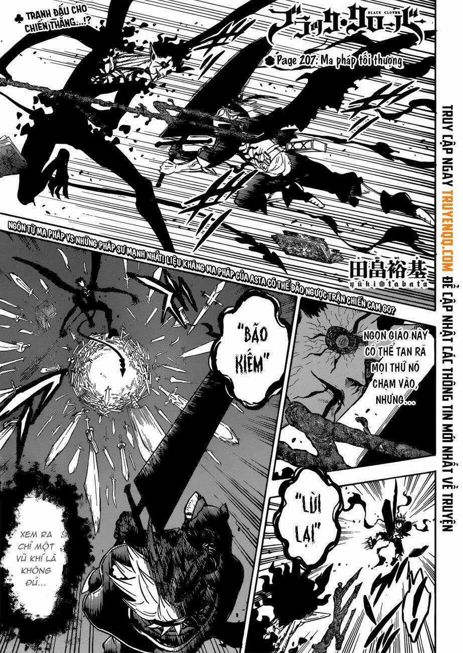 Black Clover - Pháp Sư Không Phép Thuật Chapter 207 trang 1