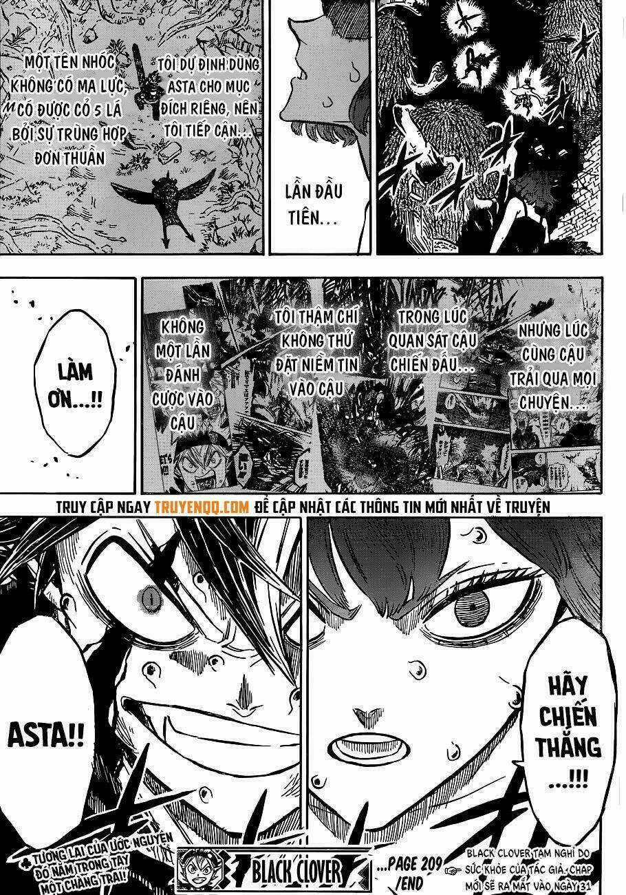 Black Clover - Pháp Sư Không Phép Thuật Chapter 209 trang 11