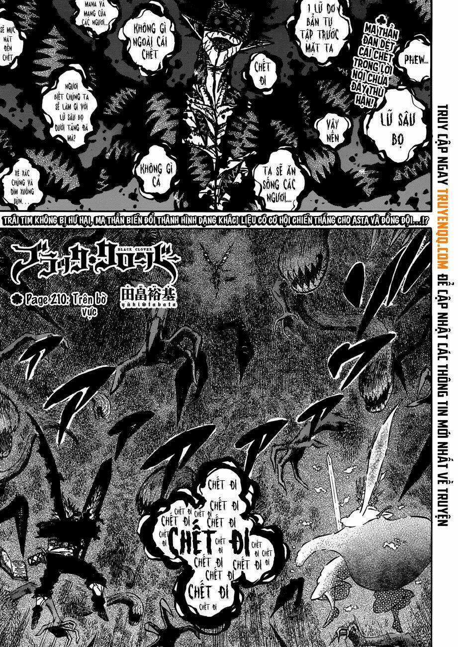 Black Clover - Pháp Sư Không Phép Thuật Chapter 210 trang 1
