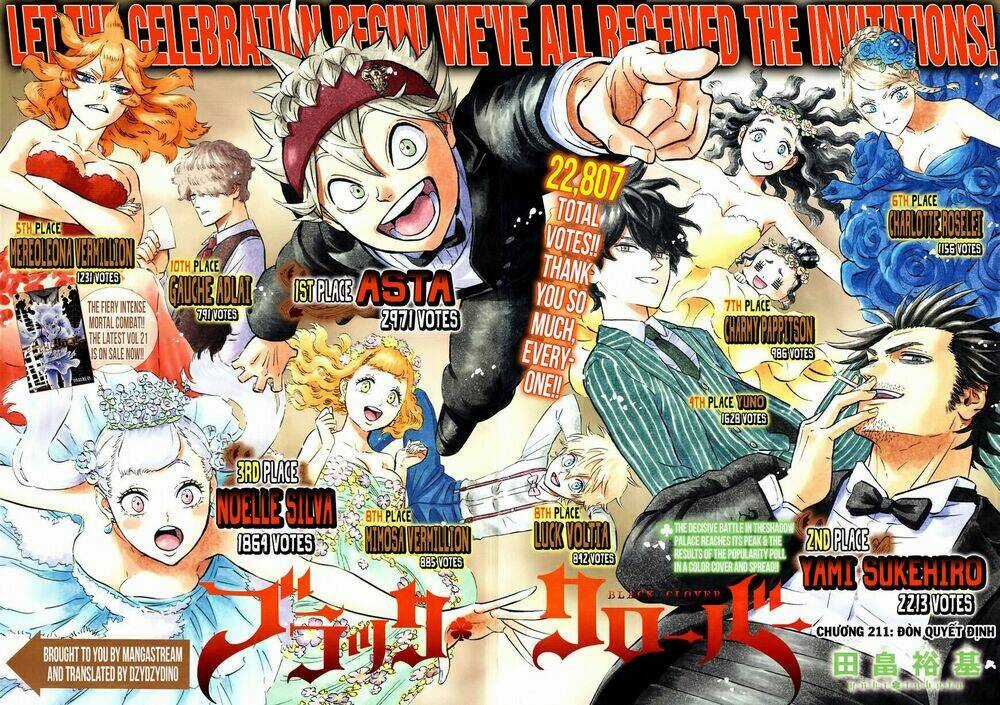 Black Clover - Pháp Sư Không Phép Thuật Chapter 211 trang 2