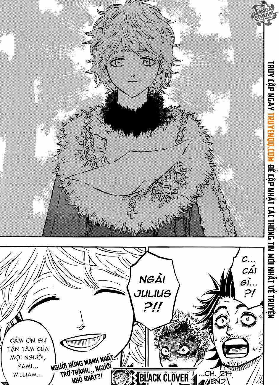 Black Clover - Pháp Sư Không Phép Thuật Chapter 214 trang 15
