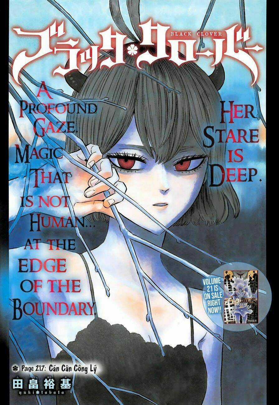 Black Clover - Pháp Sư Không Phép Thuật Chapter 217 trang 1