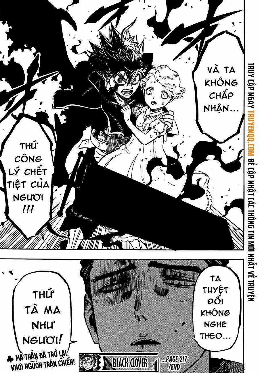 Black Clover - Pháp Sư Không Phép Thuật Chapter 217 trang 14