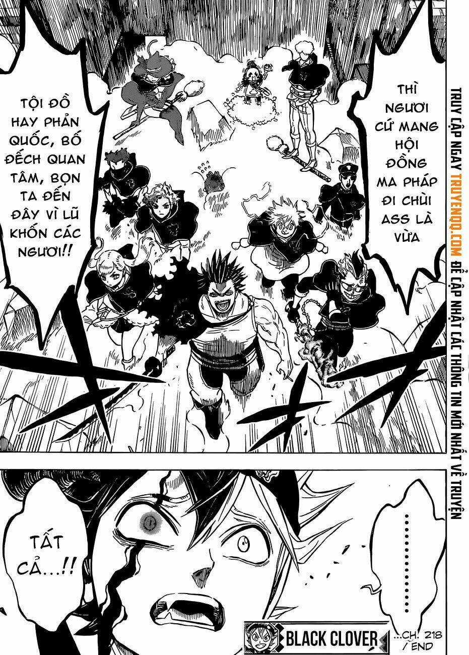 Black Clover - Pháp Sư Không Phép Thuật Chapter 218 trang 14
