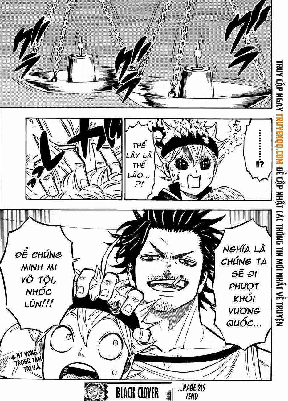 Black Clover - Pháp Sư Không Phép Thuật Chapter 219 trang 13