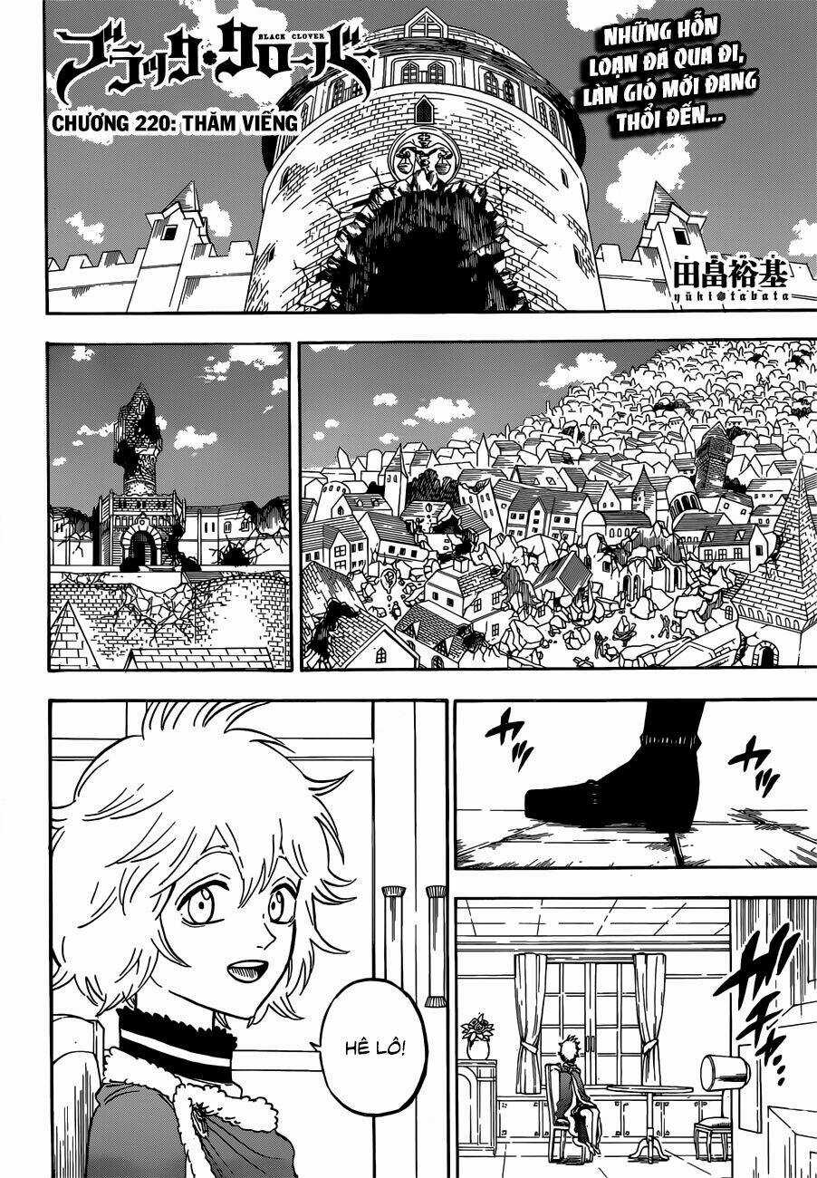 Black Clover - Pháp Sư Không Phép Thuật Chapter 220 trang 1